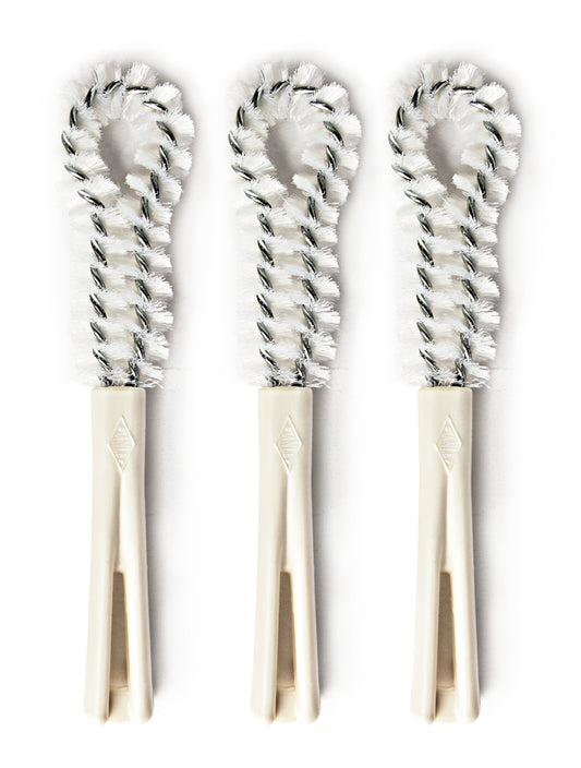 Dental Plate Brush Maintain and Care For Your Dental Plate. Rust Resistant Pack of 3