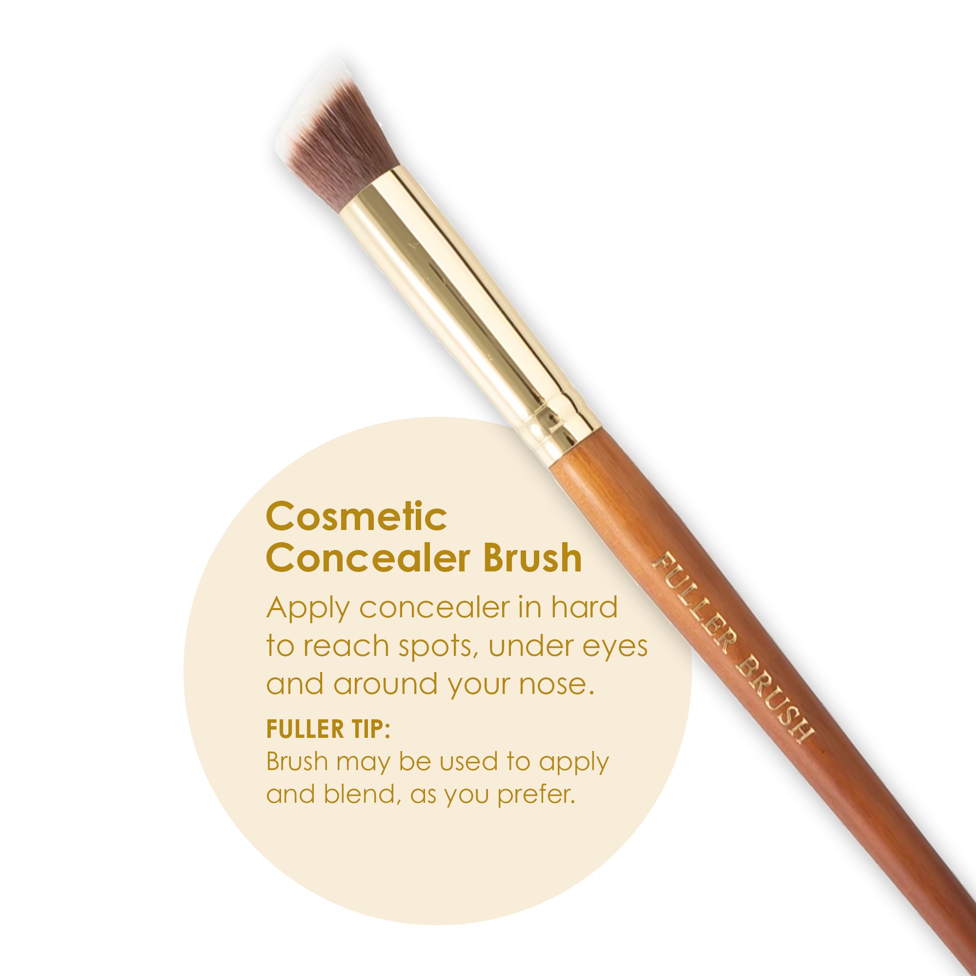 Fuller Cosmetic Concealer Brush #568