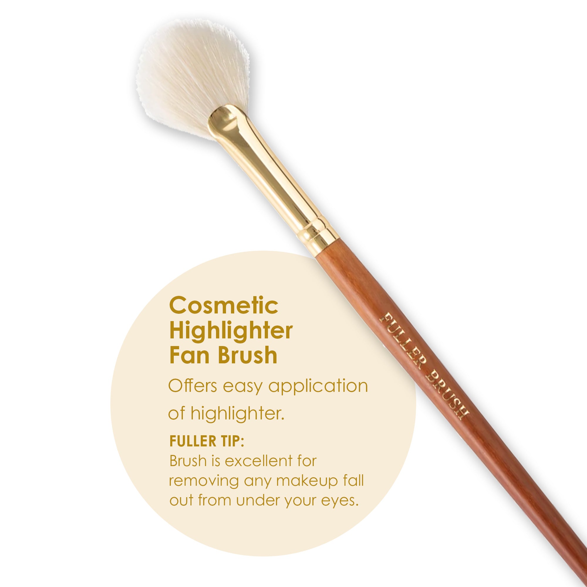Fuller Cosmetic Highlighter Fan Brush #570