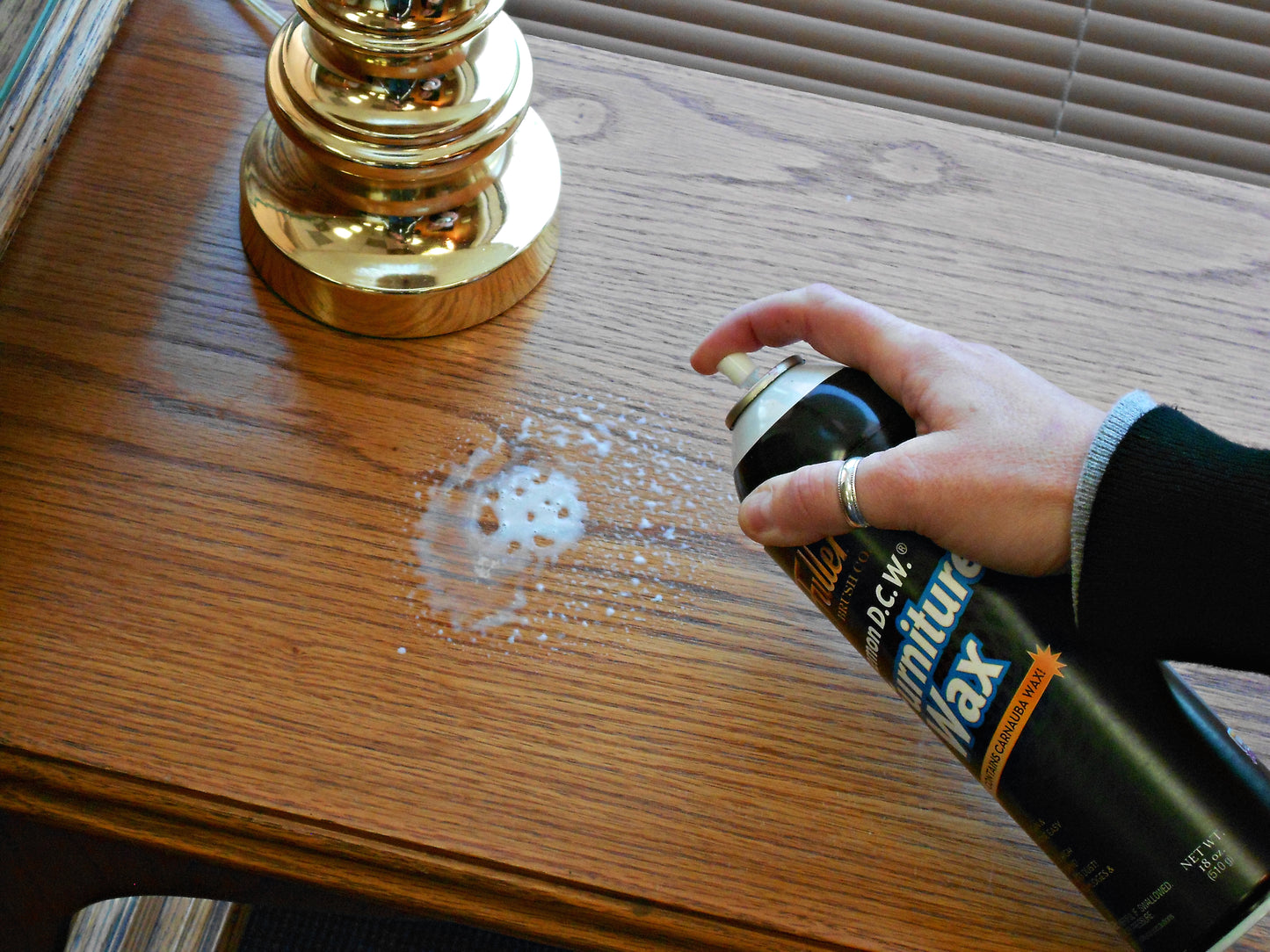 Lemon DCW Furniture Wax - Multi Surface Polishing Spray Cleaner