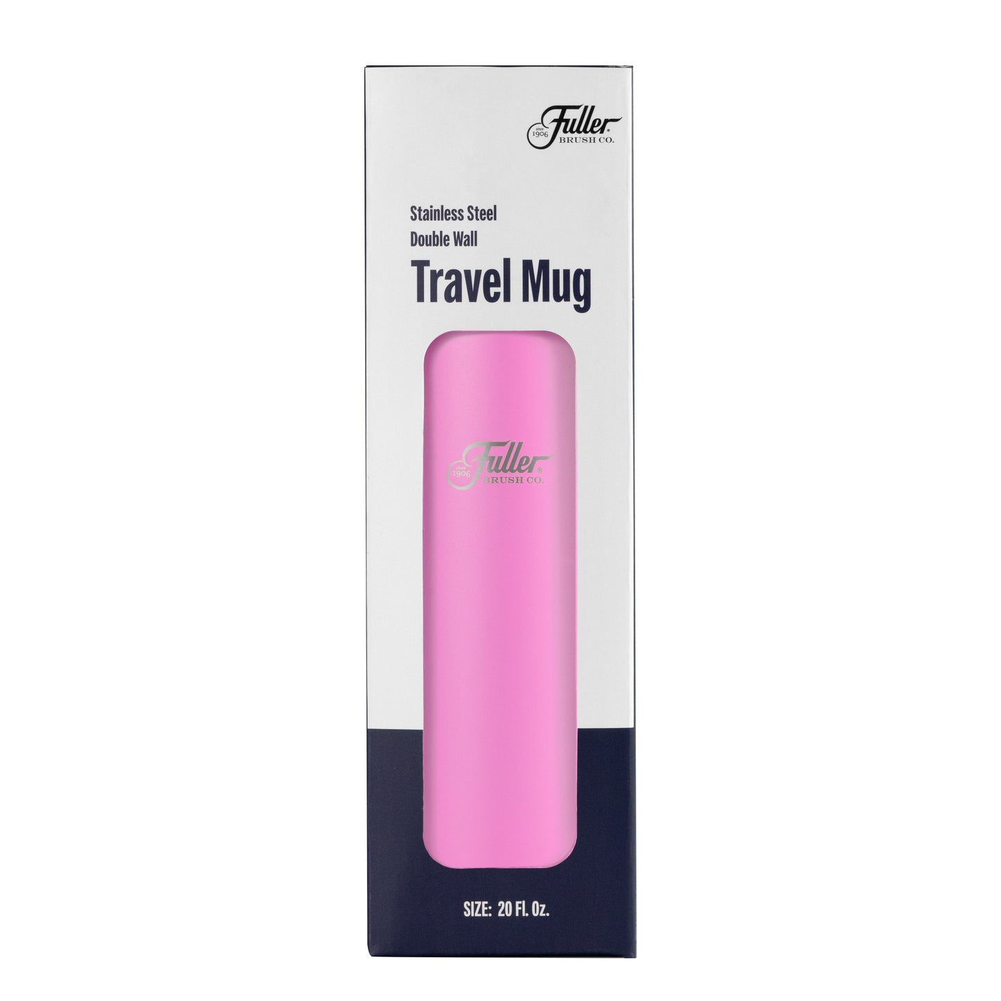 Stainless Steel Double Wall Travel Mug - Lead-Free, BPA-Free