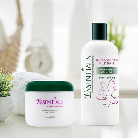 Essentials Skin Nourishing Milk Bath + All Purpose Cream