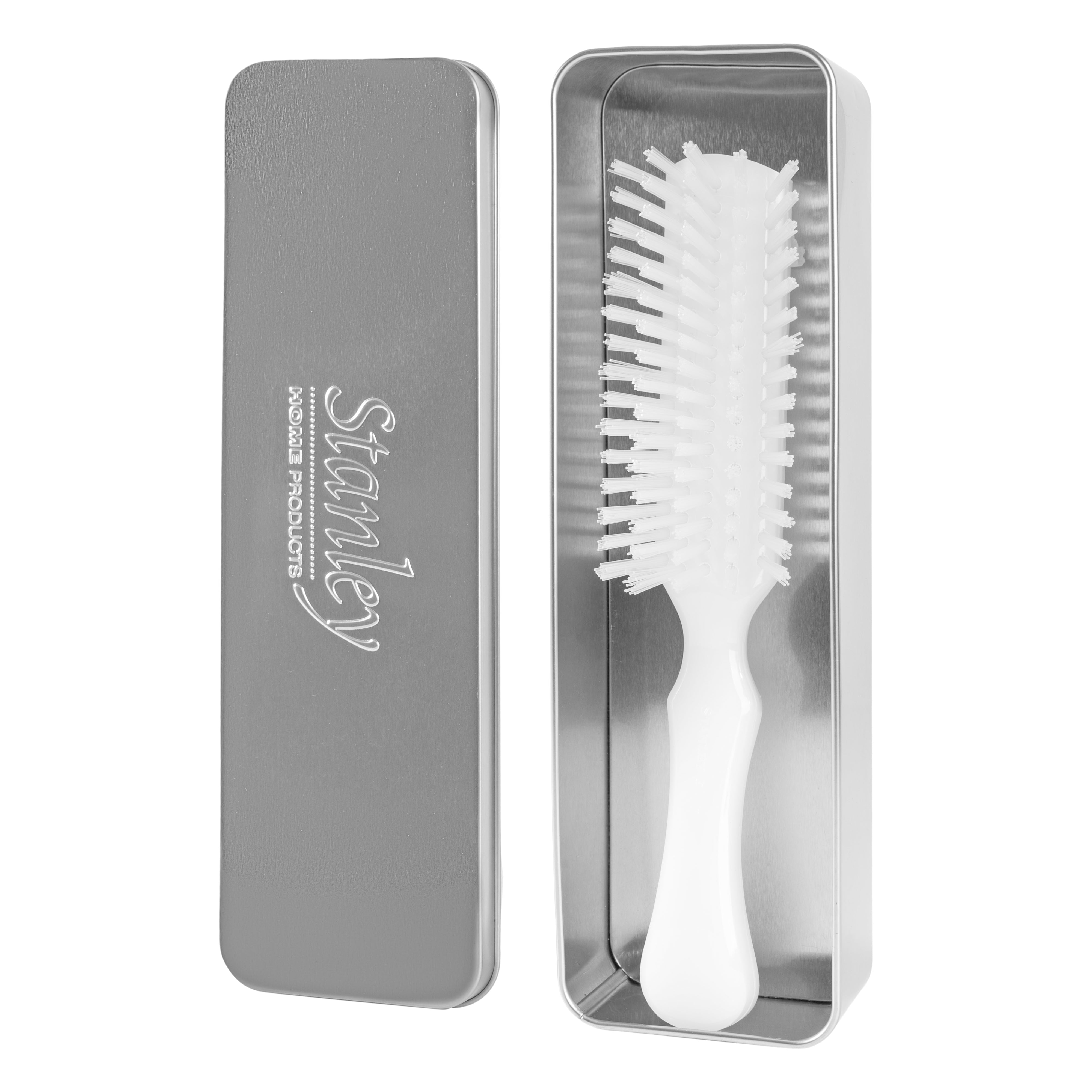 Stanley Lady Catherine Hairbrush Medium/Firm Bristles in Keepsake Gift Box