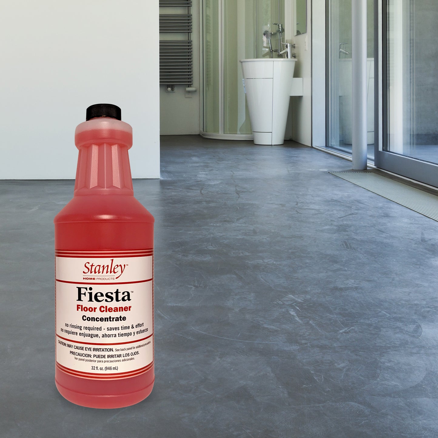 Fiesta Floor Cleaner, For Wood Tile & Hard Floors, Concentrate, Fresh Citrus 32 oz