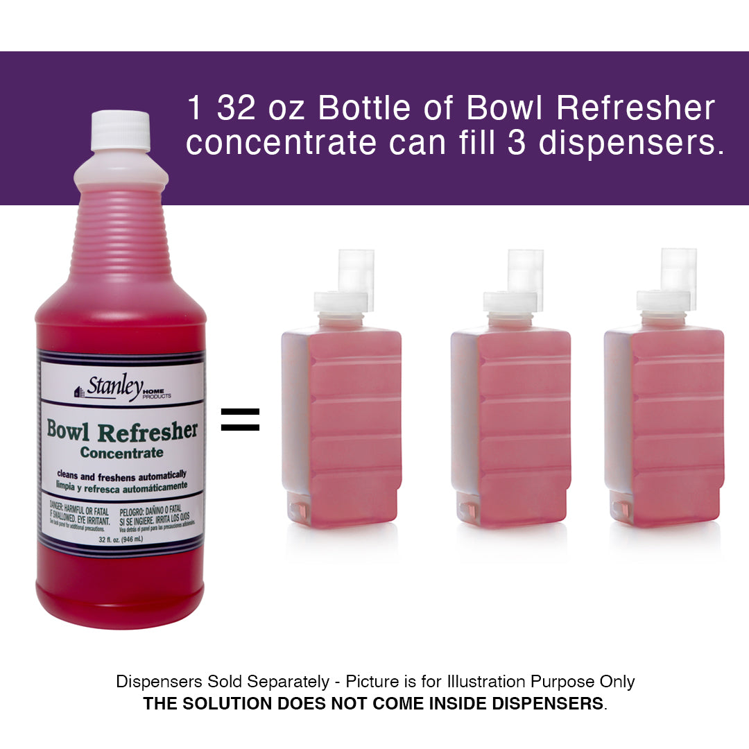 Toilet Bowl Cleaner & Deodorizer, Bowl Refresher Concentrate 32 oz
