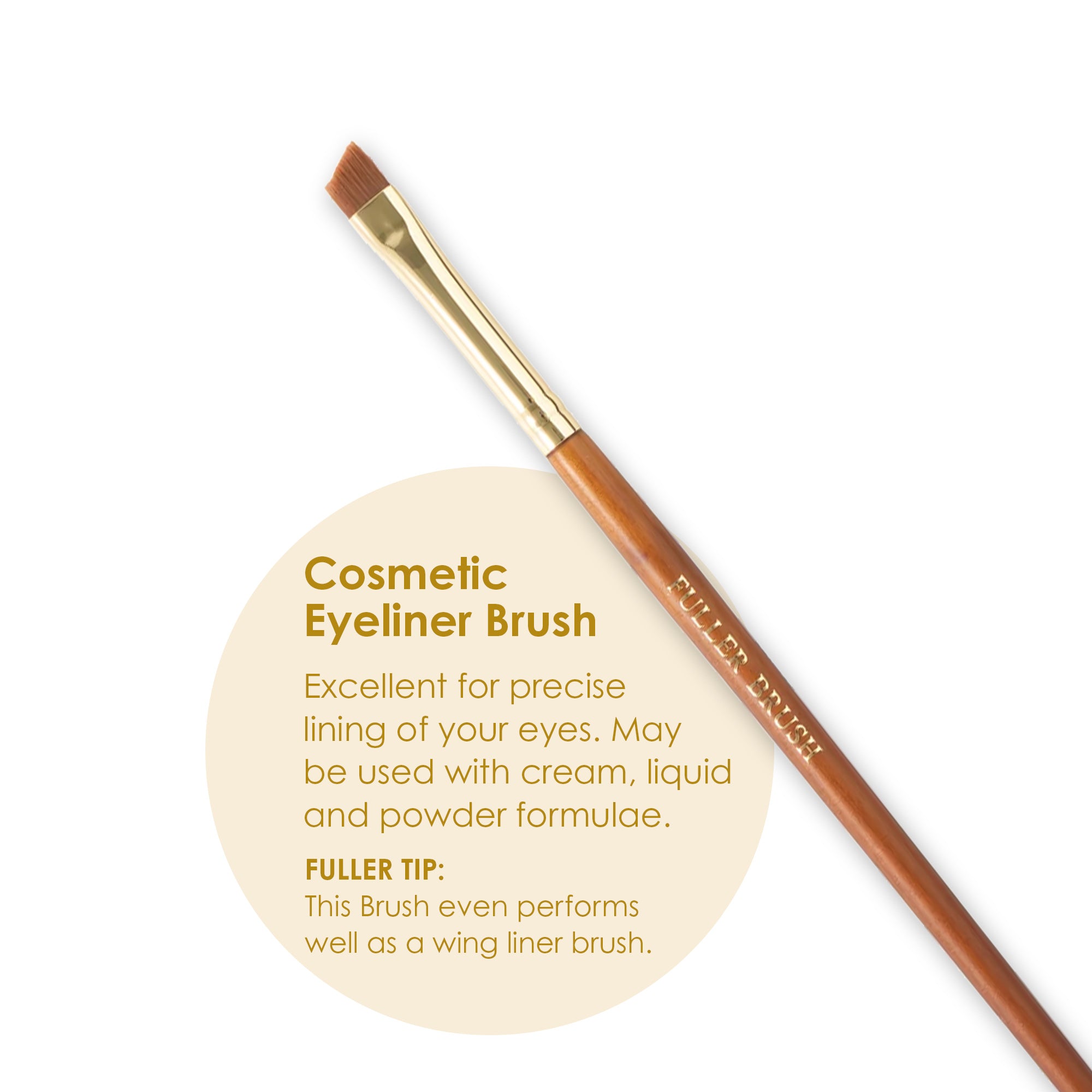 Fuller Cosmetic Eyeliner Brush #571