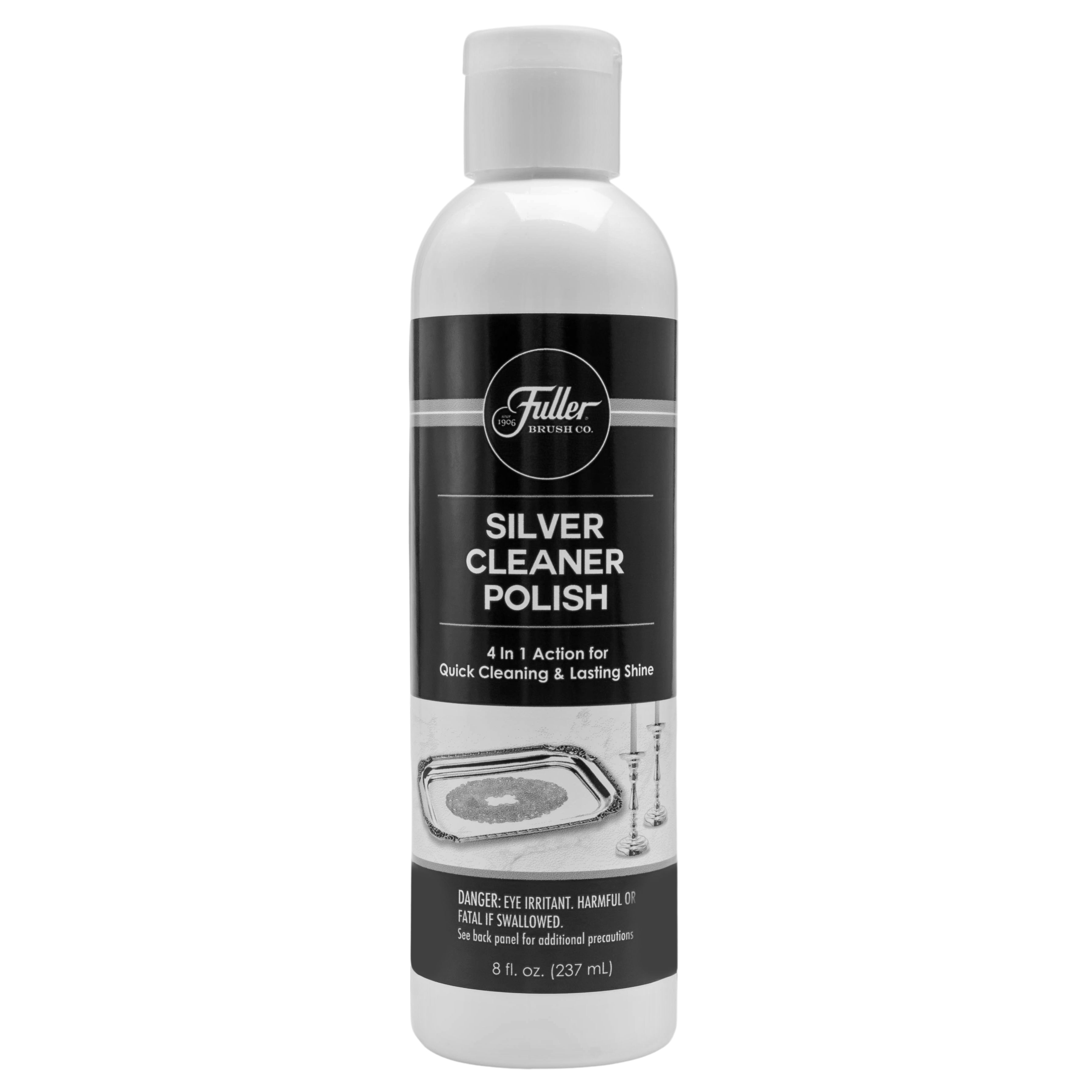 Silver Cleaner Polish 4 in 1 Cleaning Action  8 oz.