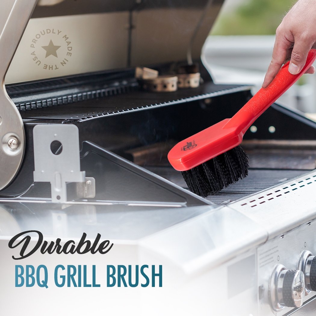 Barbecue Grill Brush W/ Nylon Bristles - Safe for Ceramic, Porcelain, Teflon, Non-Stick Grills-Cleaning Brushes-Fuller Brush Company