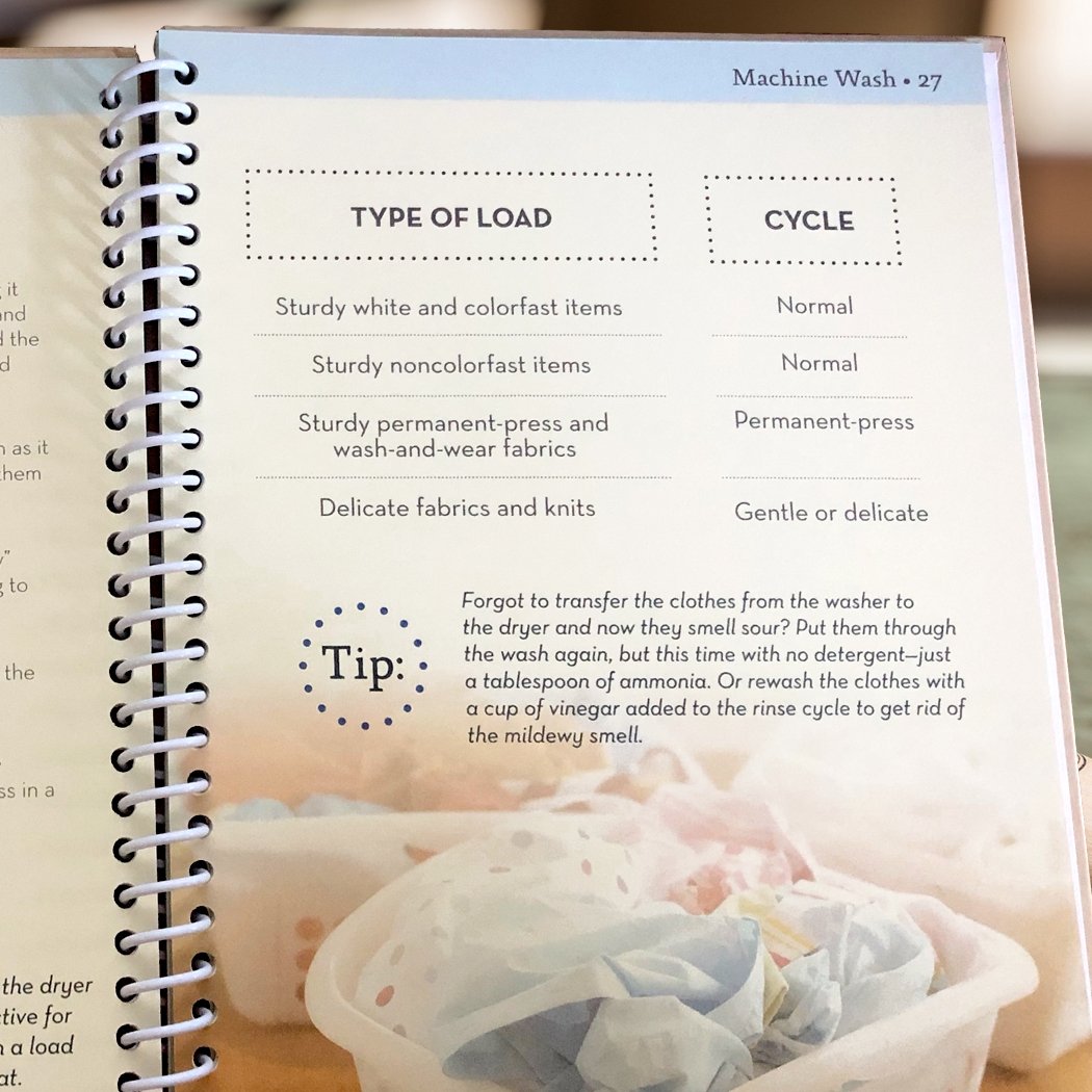 Laundry Book - Hints & Tips-Fuller Books-Fuller Brush Company