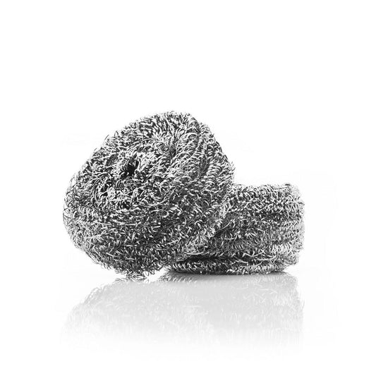 Stainless Steel Scrubber Pads, Reusable Wire Wool Scourers (2 Pack)-Scrubbers-Fuller Brush Company
