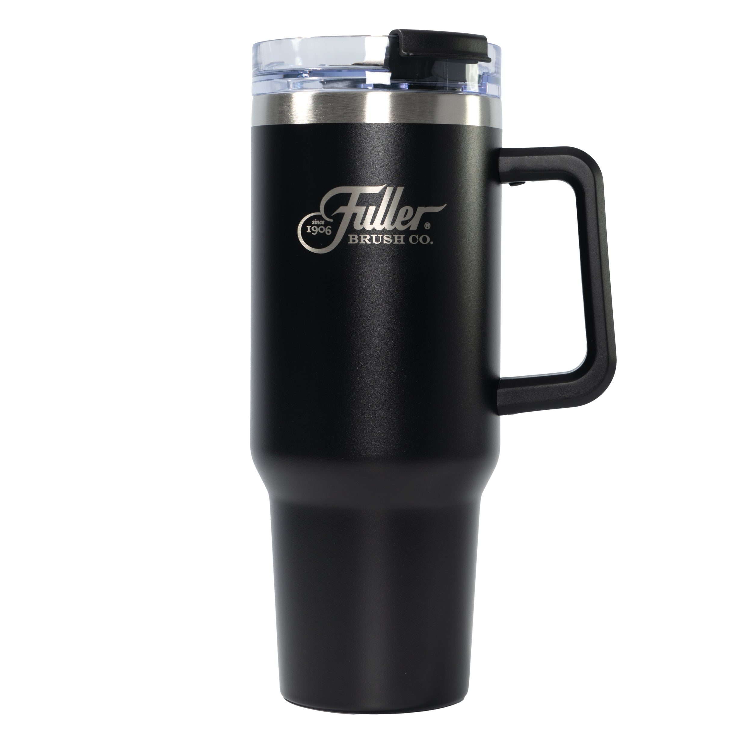 Stainless Steel Double Wall 40 oz. Tumbler - Lead-Free - Charcoal Gray