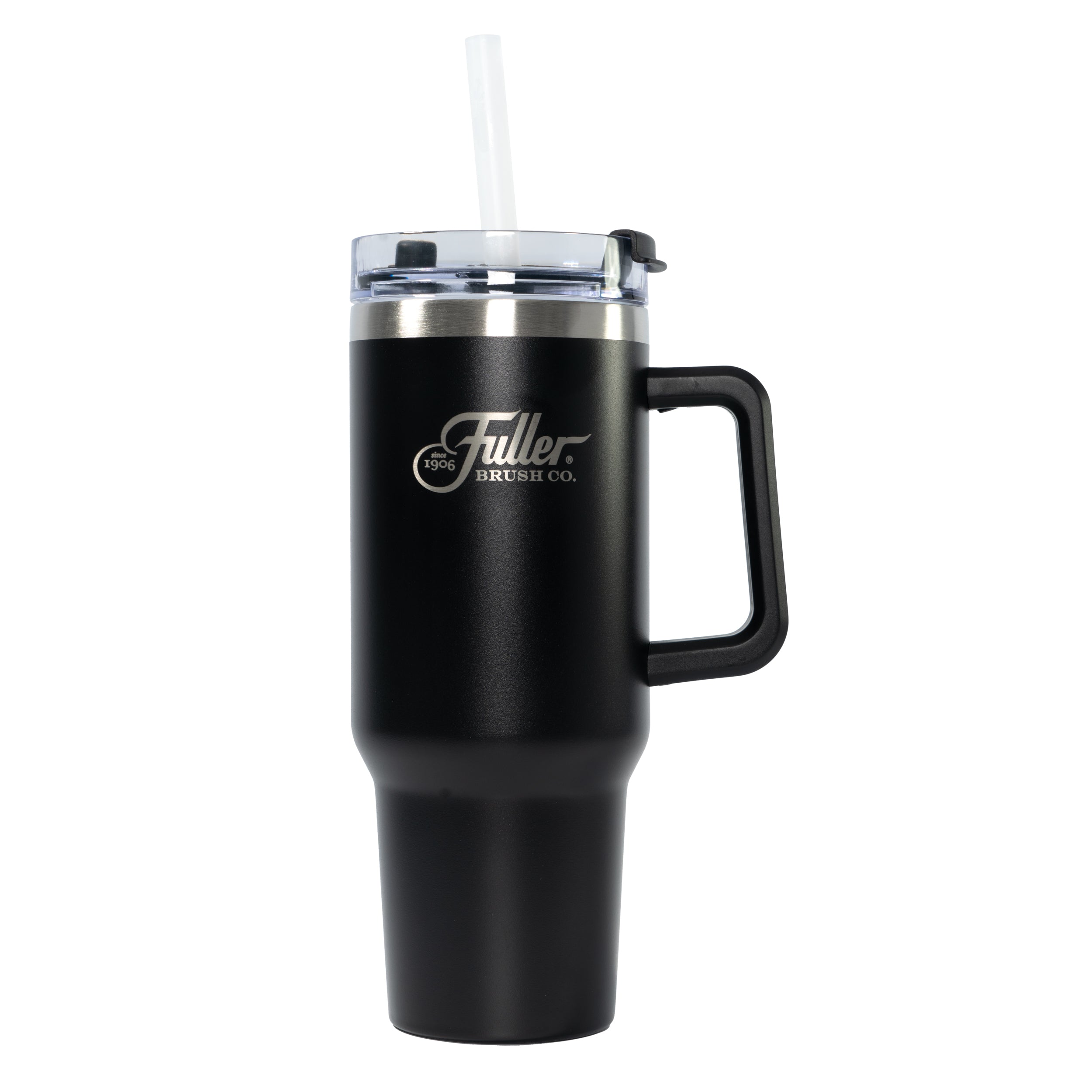 Stainless Steel Double Wall 40 oz. Tumbler - Lead-Free - Charcoal Gray