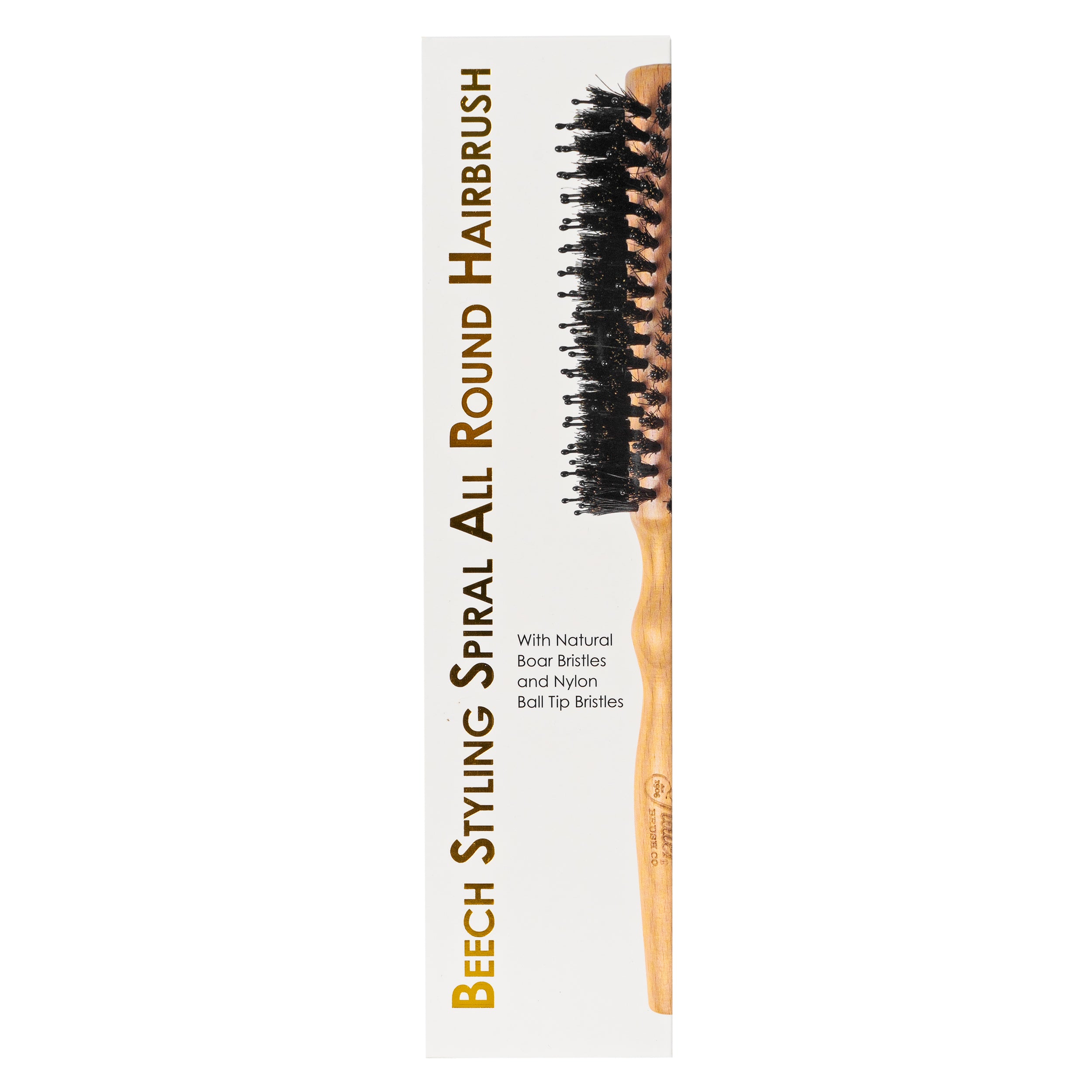 Beech Styling Spiral All Round Hairbrush