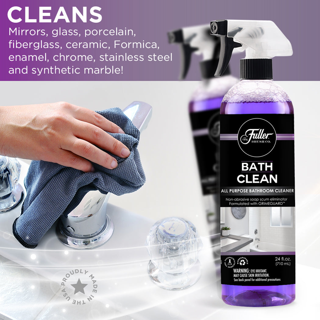 Botella de spray Bath Clean - Disuelve la escoria del jabón y las manchas de agua dura