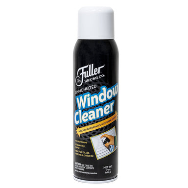 Limpiador de ventanas con amoníaco - Espuma de limpieza sin rayas con agentes limpiadores de suciedad - Compañía Fuller Brush.