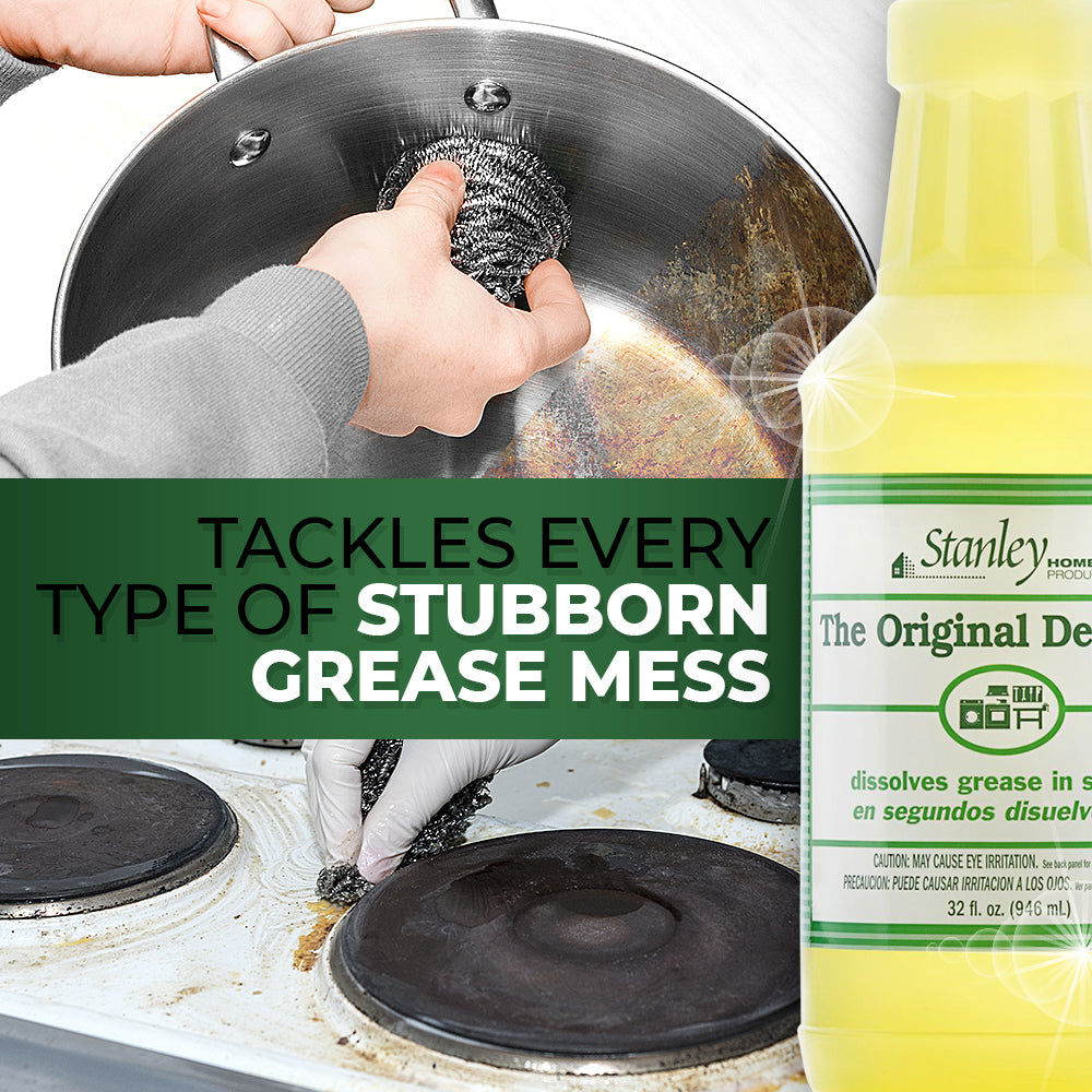 Original Degreaser + Scrubbies - Kitchen & Home Multipurpose Cleaning Solution