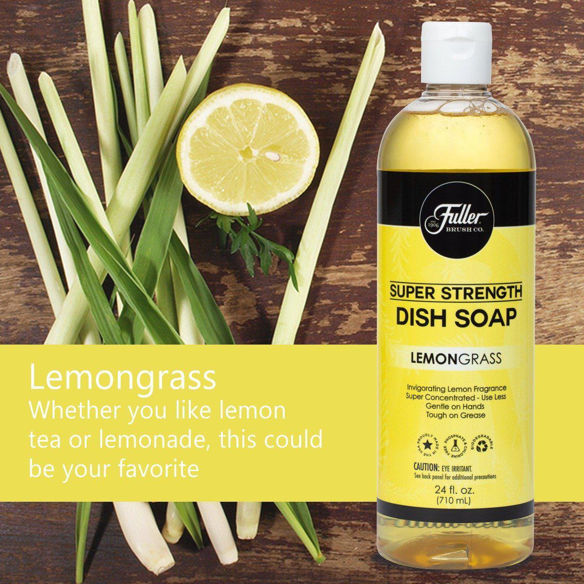 Jabón para platos Super Strength - Refrescante Lemongrass Agentes de limpieza - Fuller Brush Company