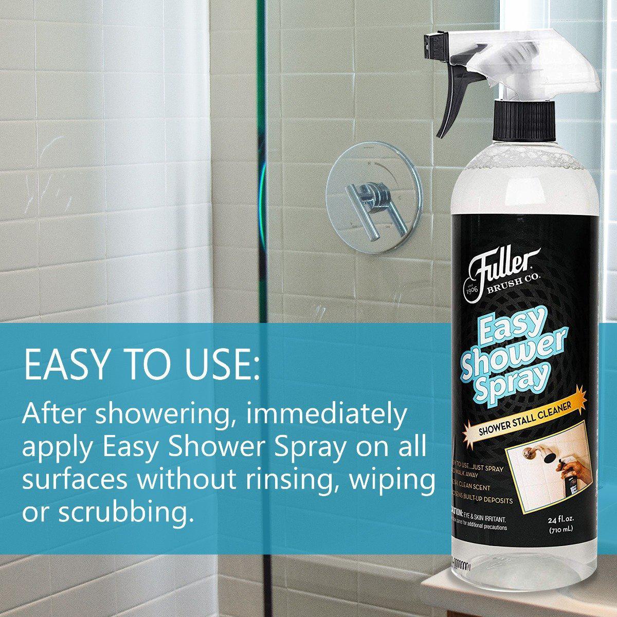 Easy Shower Spray - 24 oz - No Rinse & Scrub Daily Bathroom Cleaner-Cleaning Agents-Fuller Brush Company