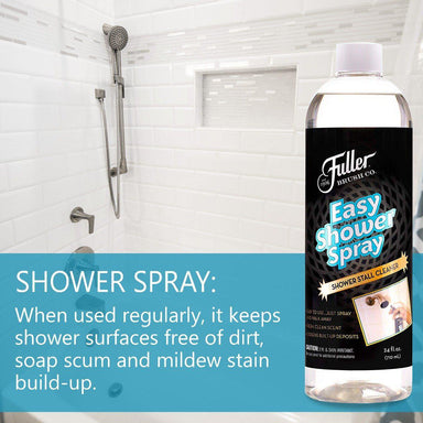 Botella de repuesto de 24 onzas de Easy Shower Spray - No hay que enjuagar y frotar diariamente Limpiador de baño - Agentes de limpieza - Compañía Fuller Brush