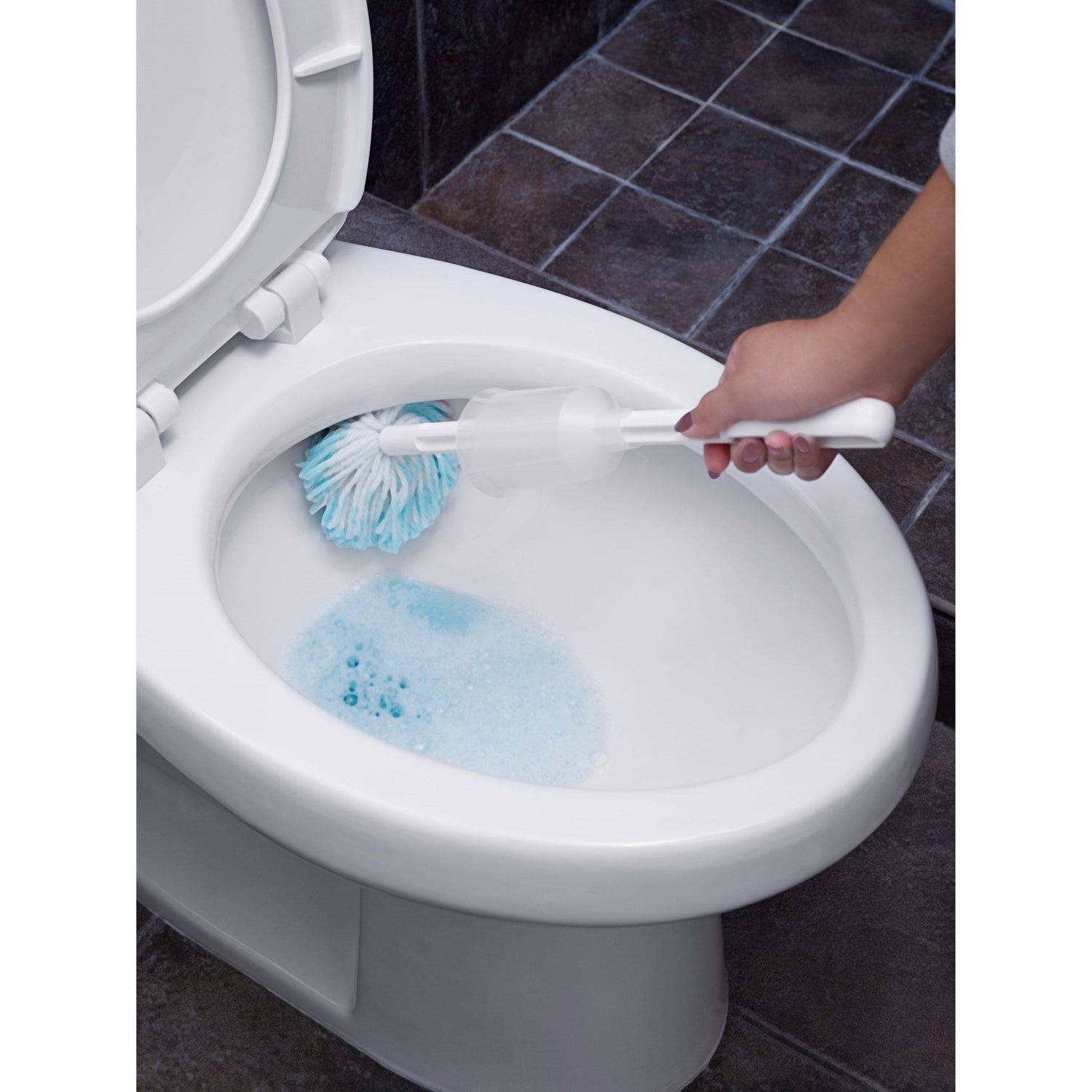 Multi Use Bathroom/Toilet Swab - Polyester- Plastic Handle W/ Hang Up -  Cleaning Brushes — Fuller Brush Company