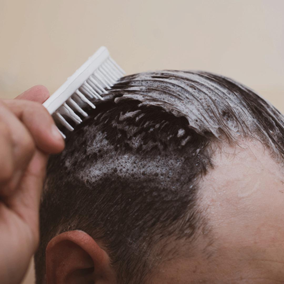 Cepillo de champú y masaje para el cuero cabelludo Masaje manual para rejuvenecer el cuero cabelludo - Cepillos de pelo - Compañía Fuller Brush