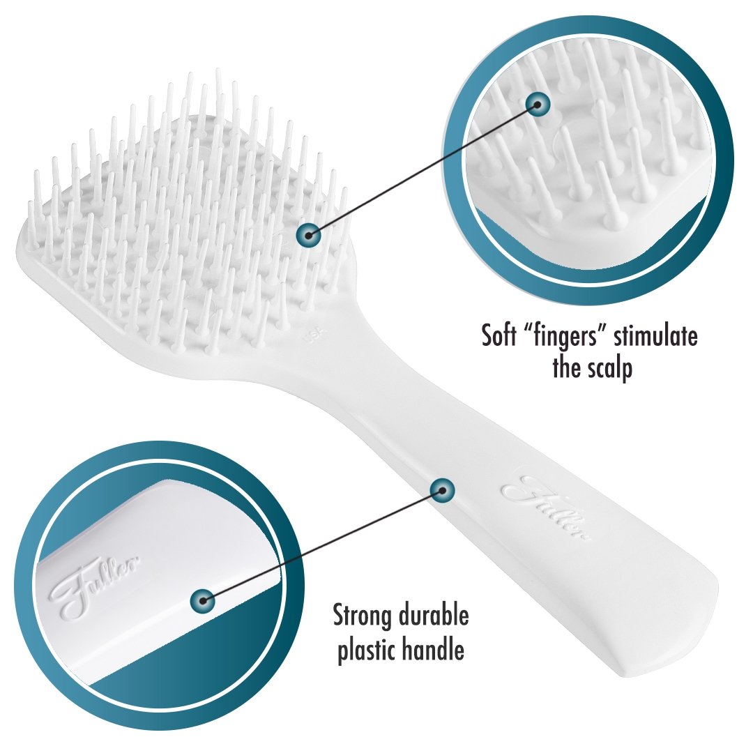 Cepillo de champú y masaje para el cuero cabelludo Masaje manual para rejuvenecer el cuero cabelludo - Cepillos de pelo - Compañía Fuller Brush