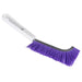 Cepillo de ducha y lechada para fregar con agarre cómodo y cerdas duras. Cepillos de limpieza para el color púrpura, Fuller Brush Company.