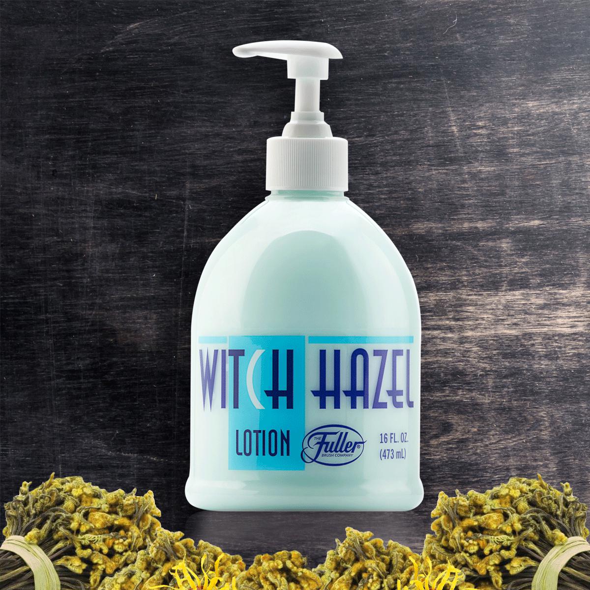 Witch Hazel Classic - Hidratante para manos secas con callosidades - Refrescante como una compañía de cepillos para después de afeitar.