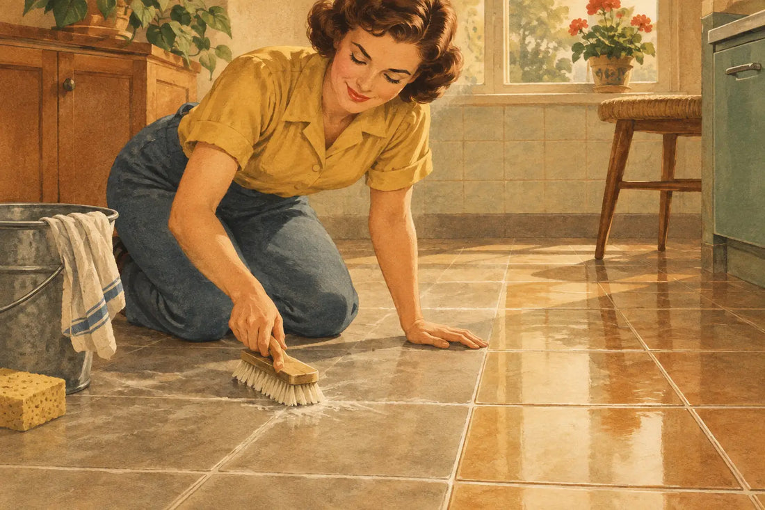 How to Remove Grout Haze Without Dulling Tile