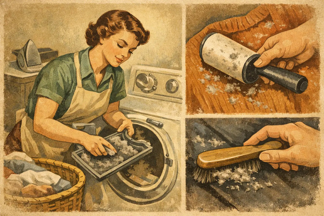 How to Remove Lint Buildup From Clothes and Appliances
