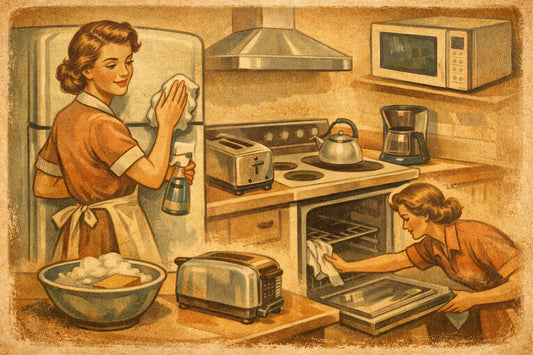 How to Clean Kitchen Appliances Right