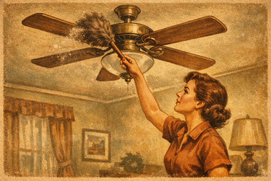 How to Dust Ceiling Fans the Right Way