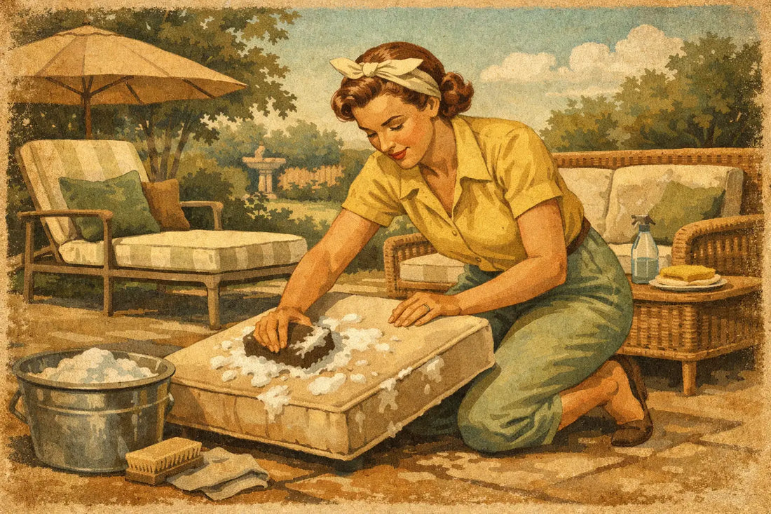 How to Clean Outdoor Furniture Cushions