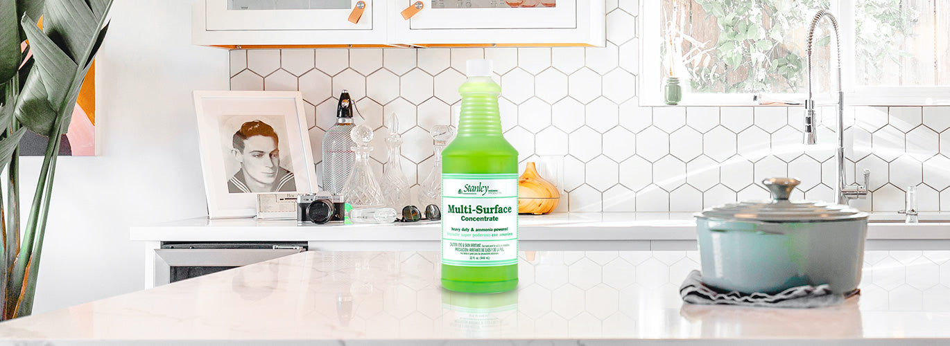 Fuller Brush Surface Cleaner Countertop & Tile Cleaner Concentrate w/ Ammonia