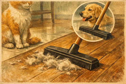 Rubber Broom Review for Pet Hair and Hard Floors