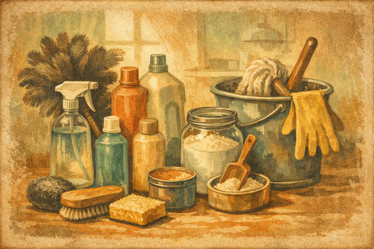 7 Types of Household Cleaning Products