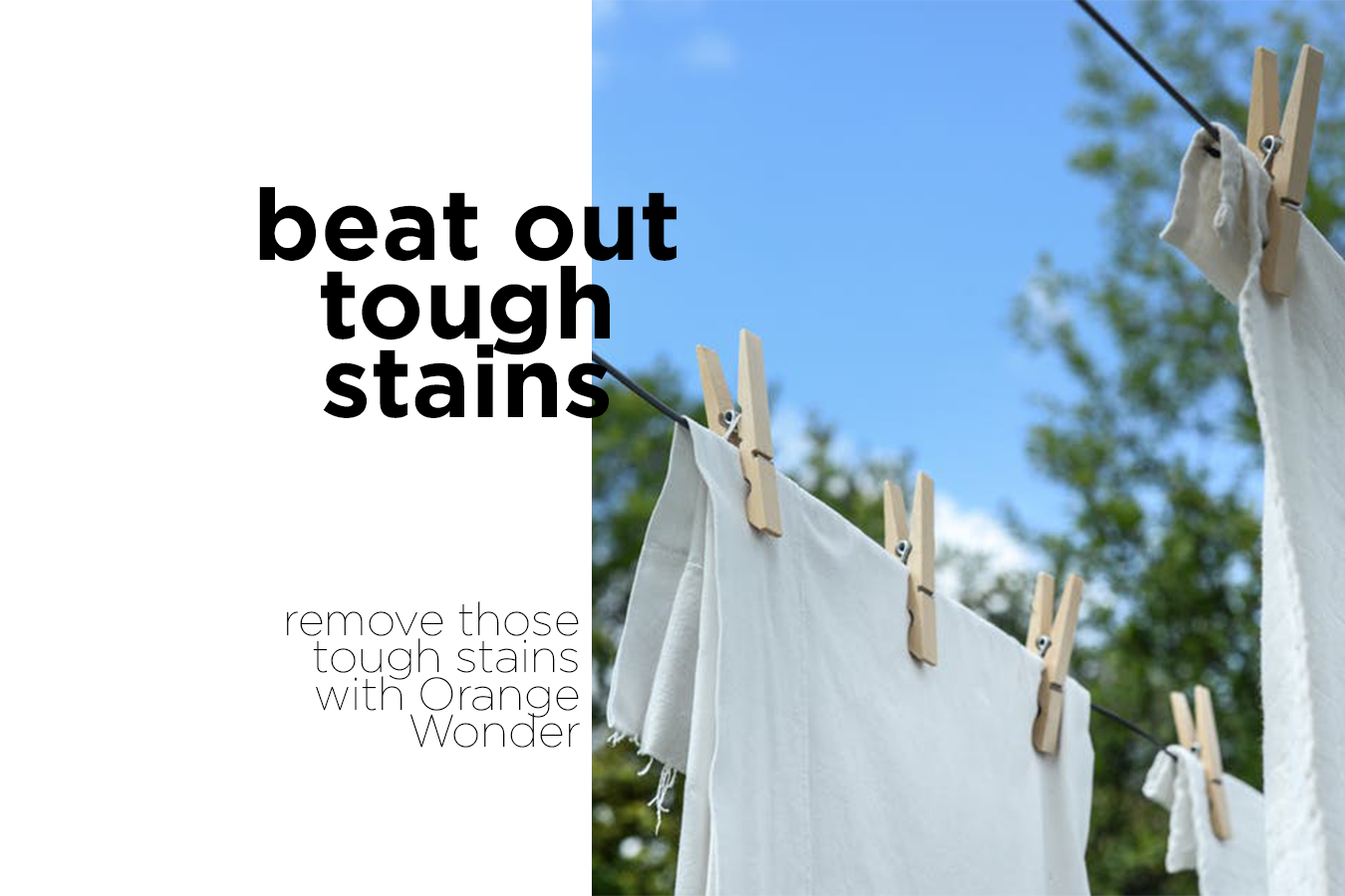 Beat Out Tough Stains