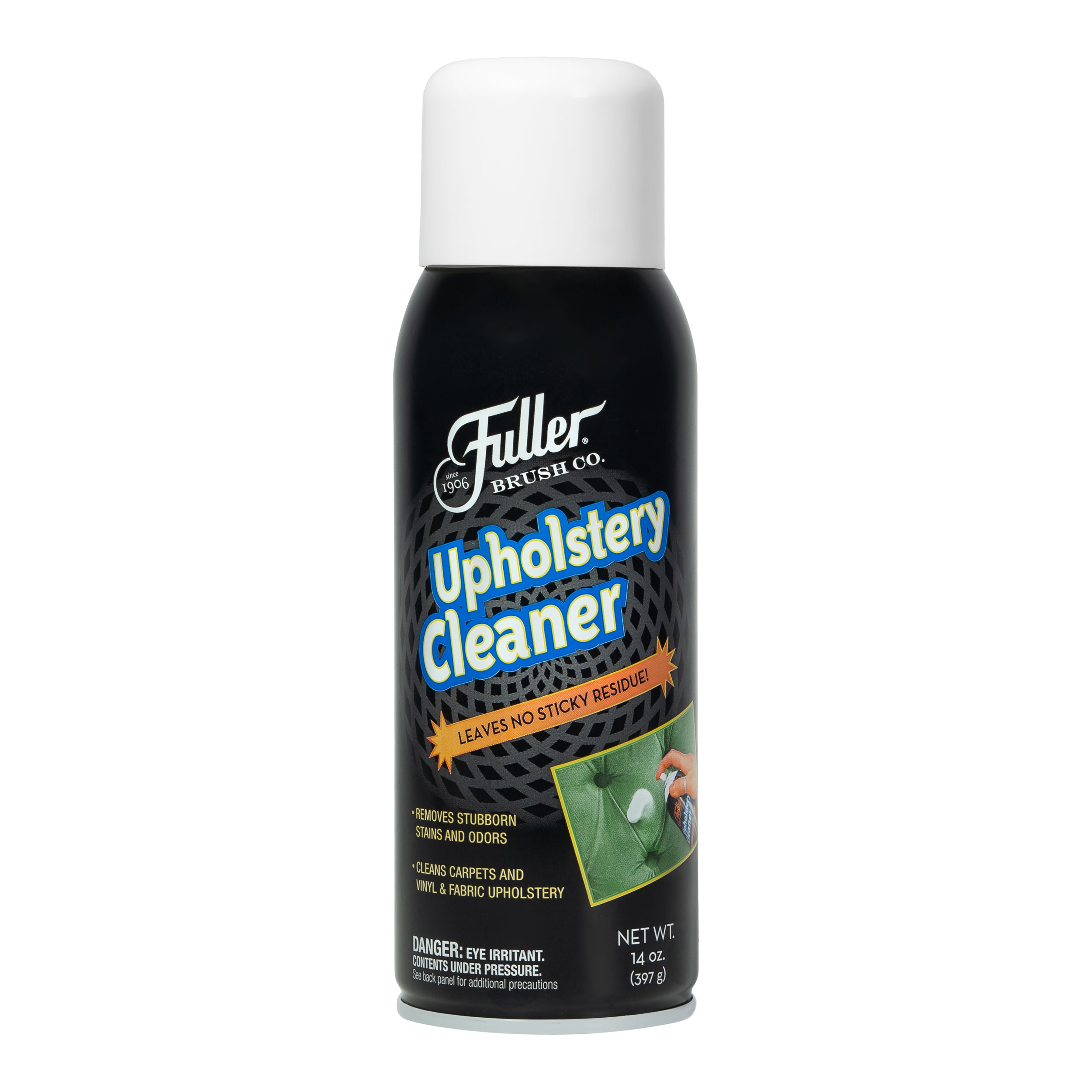 FOAMING CITRUS FABRIC CLEAN CARPET AND UPHOLSTERY SHAMPOO AND ODOR  ELIMINATOR 3,8l