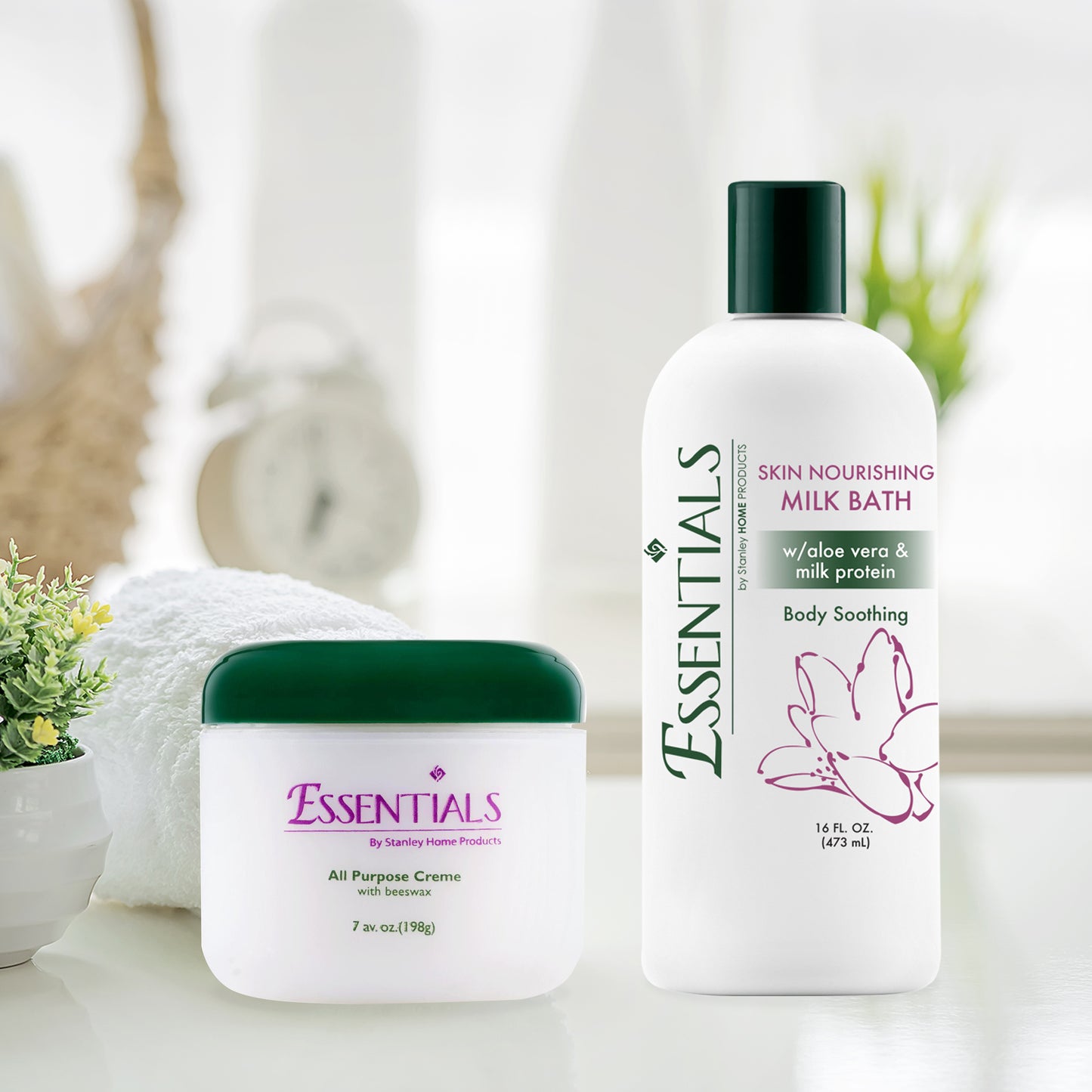 Essentials Skin Nourishing Milk Bath + All Purpose Cream