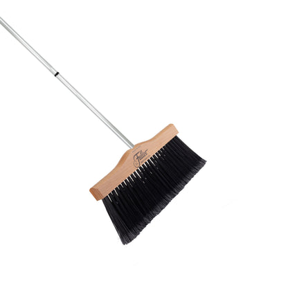 Handcrafted Extra Wide 12” maple wood broom with 808 adjustable handle
