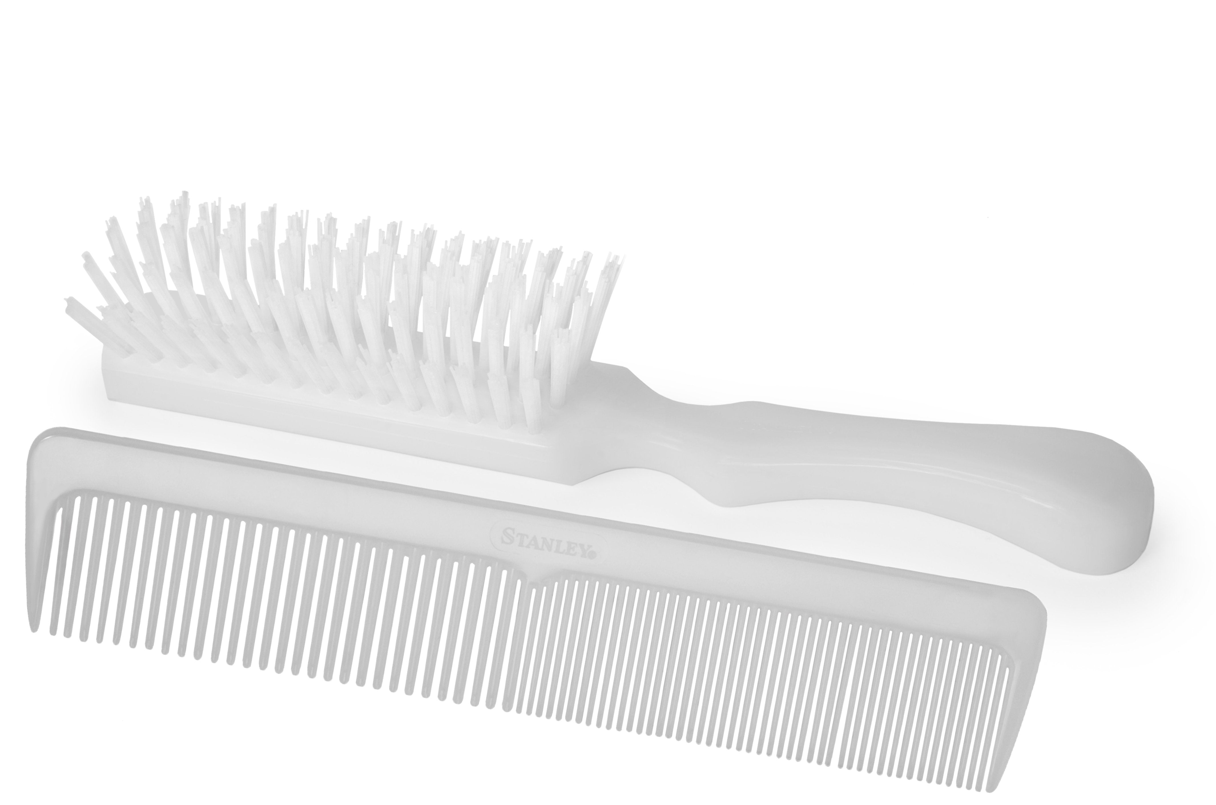 Lady Catherine Hairbrush & Ladies Styling Comb Set, For Long & Short H