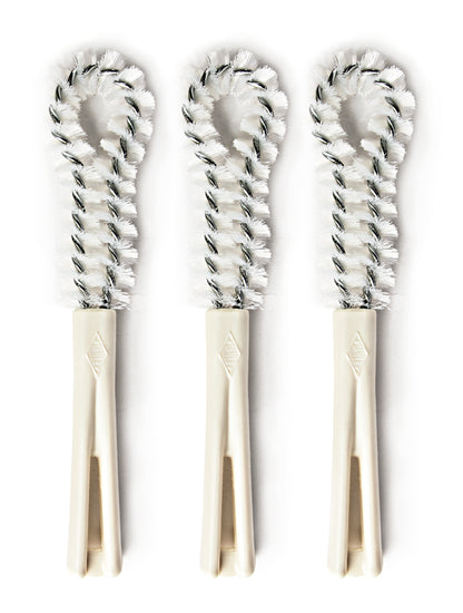 Dental Plate Brush Maintain and Care For Your Dental Plate. Rust Resistant Pack of 3