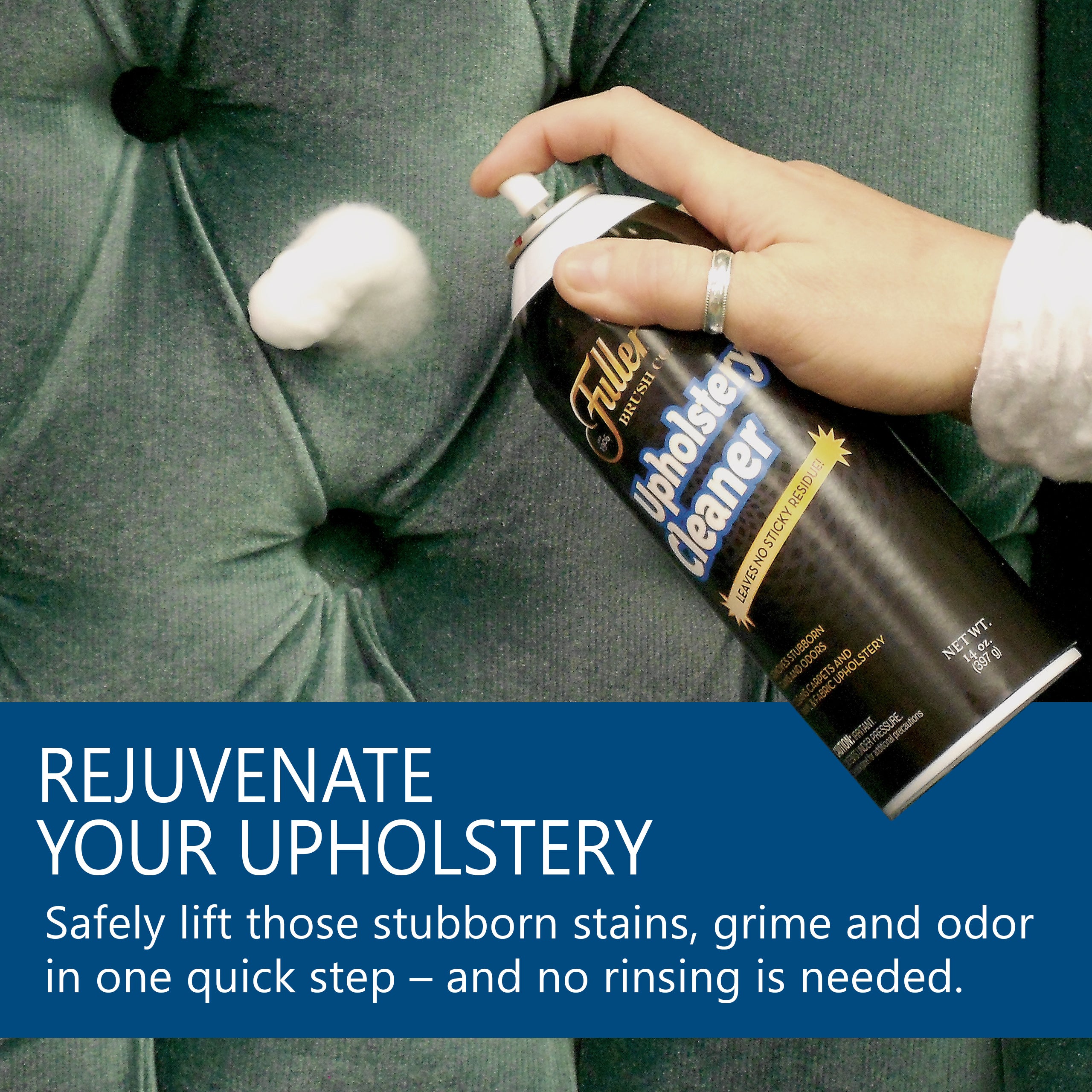 Upholstery cleaner 500 ml for removing stains and odors from upholster —  Emma Grün