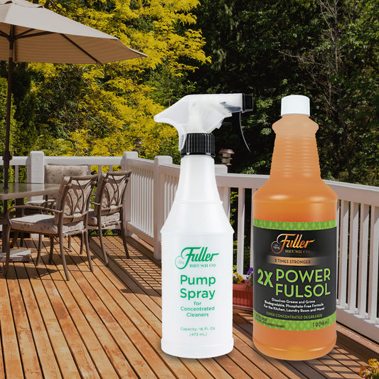 2X Power Fulsol Degreaser + Fuller Pump Spray Bottle