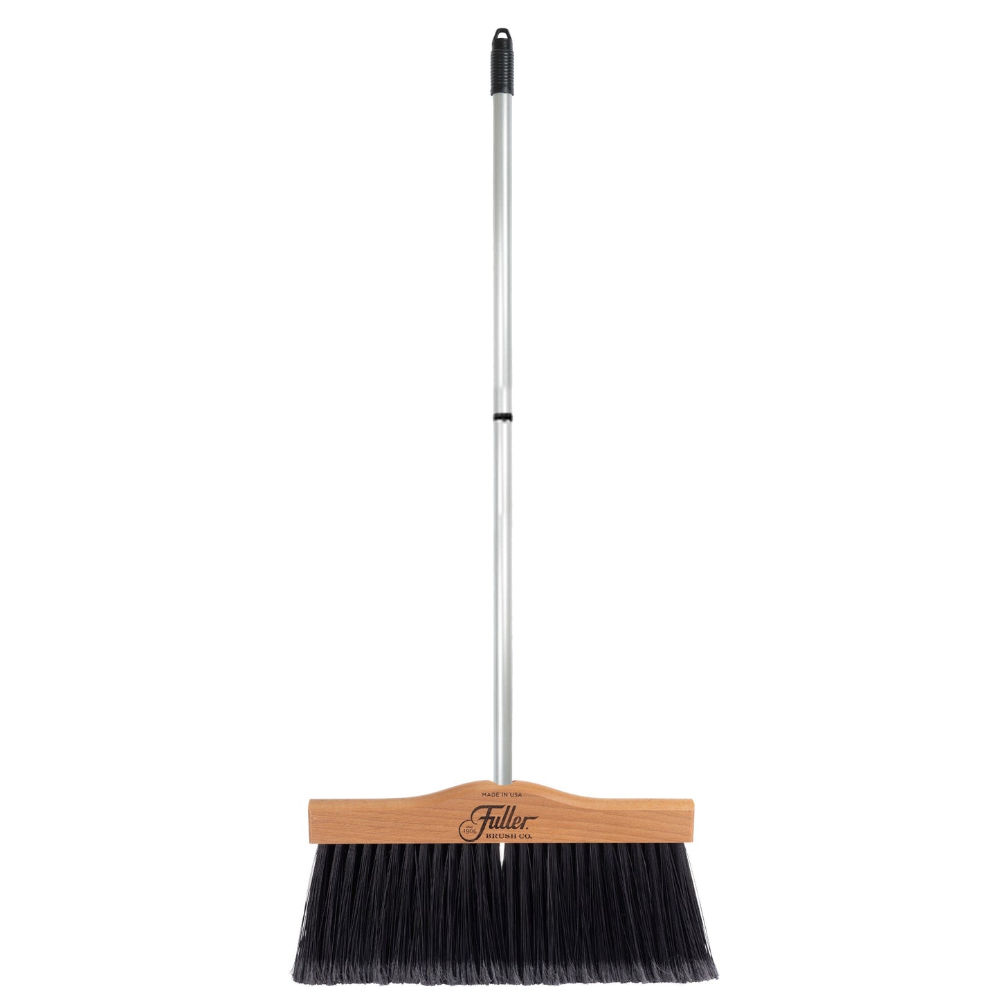 Handcrafted Extra Wide 12” maple wood broom with 808 adjustable handle
