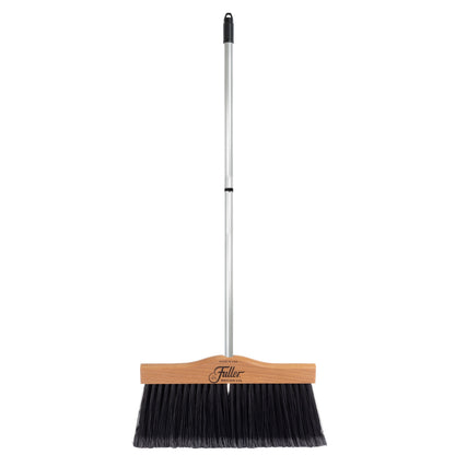 Handcrafted Extra Wide 12” maple wood broom with 808 adjustable handle