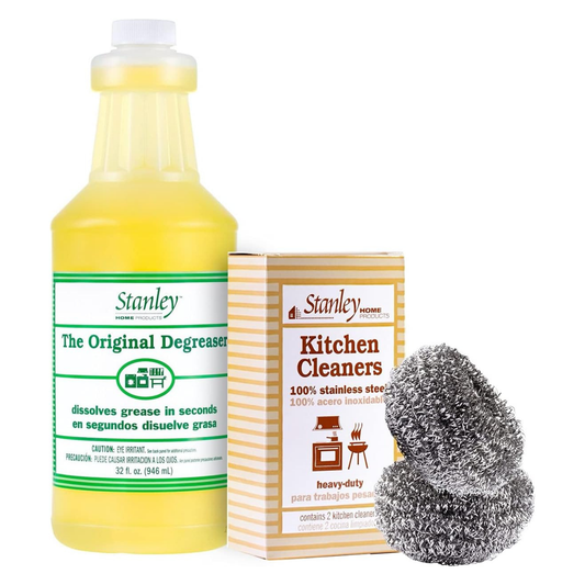 Original Degreaser + Stainless Steel Scrubbers