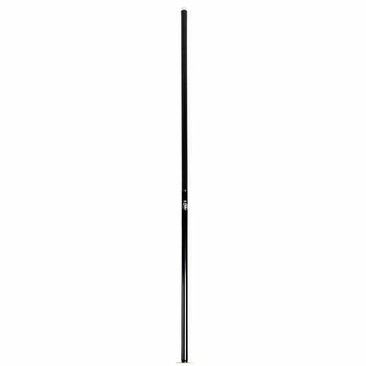 2 Piece Black Steel Threaded Handle for Kitchen Broom Head Only