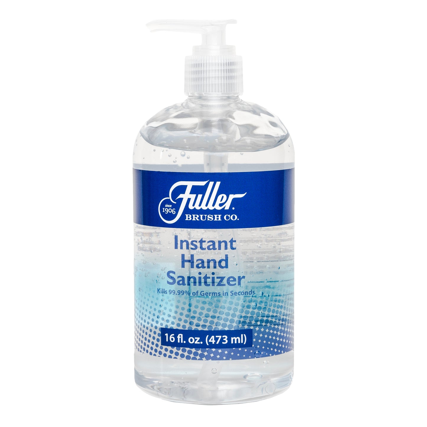 Instant Hand Sanitizer Gel 16 oz Pump Bottle with BONUS Travel Size Sanitizer