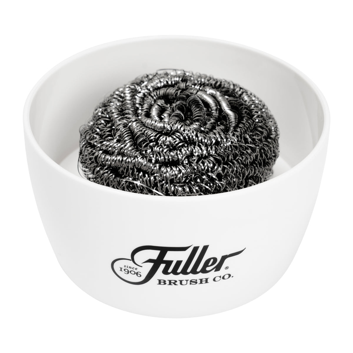 Handy Holder (White) + Stainless Steel Sponges